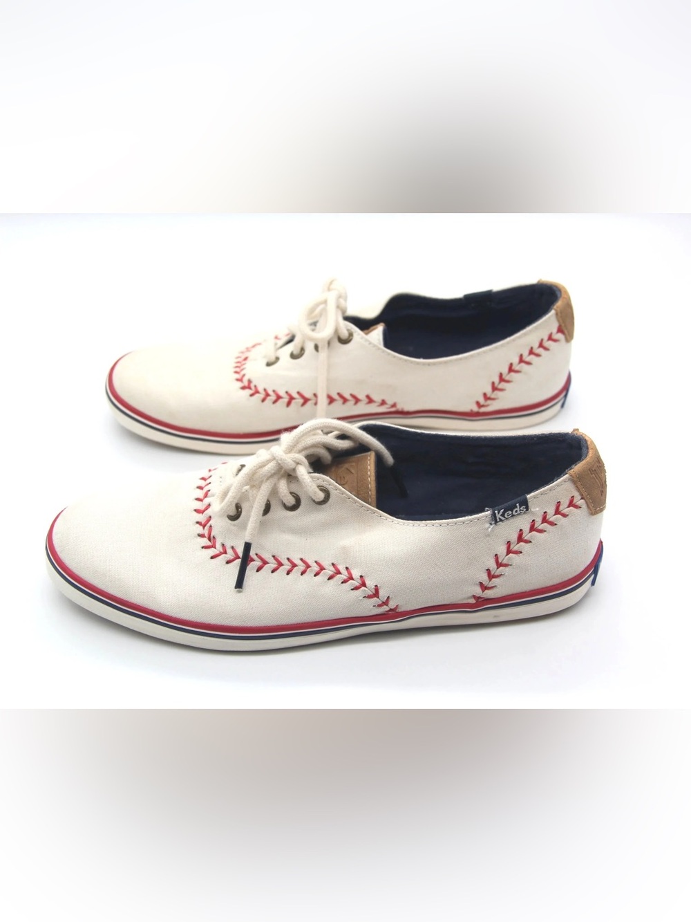 Keds baseball Canvas Lace-Up Sneakers